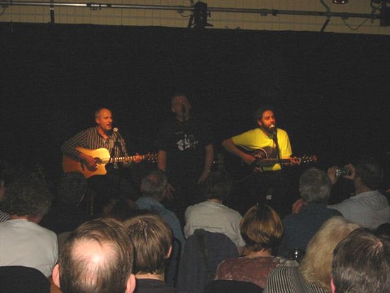 Herbert, Micheal Pipe on accompanying vocals, Al