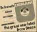 Deram Advertisement